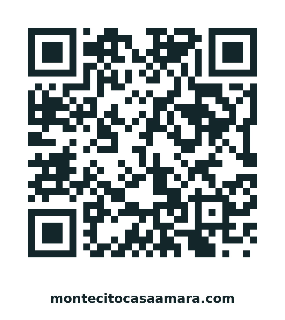 QR code that opens www.montecitocasaamara.com
